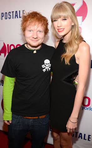 Happy Birthday to Taylor\s best friend Ed Sheeran. 