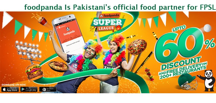 shafiqulhasan81's tweet photo. foodpanda Is Pakistani’s official food partner for #FPSL17
https://t.co/cTpoeQJflN https://t.co/3NvdAO3UTp