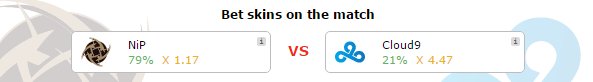 csgofast_x's tweet photo. 18th of February 2017 01:00 - NiP vs Cloud9
https://t.co/4tlO1PEmRC
#csgo #csgofast #hltv #steam https://t.co/Bdu060FyeG