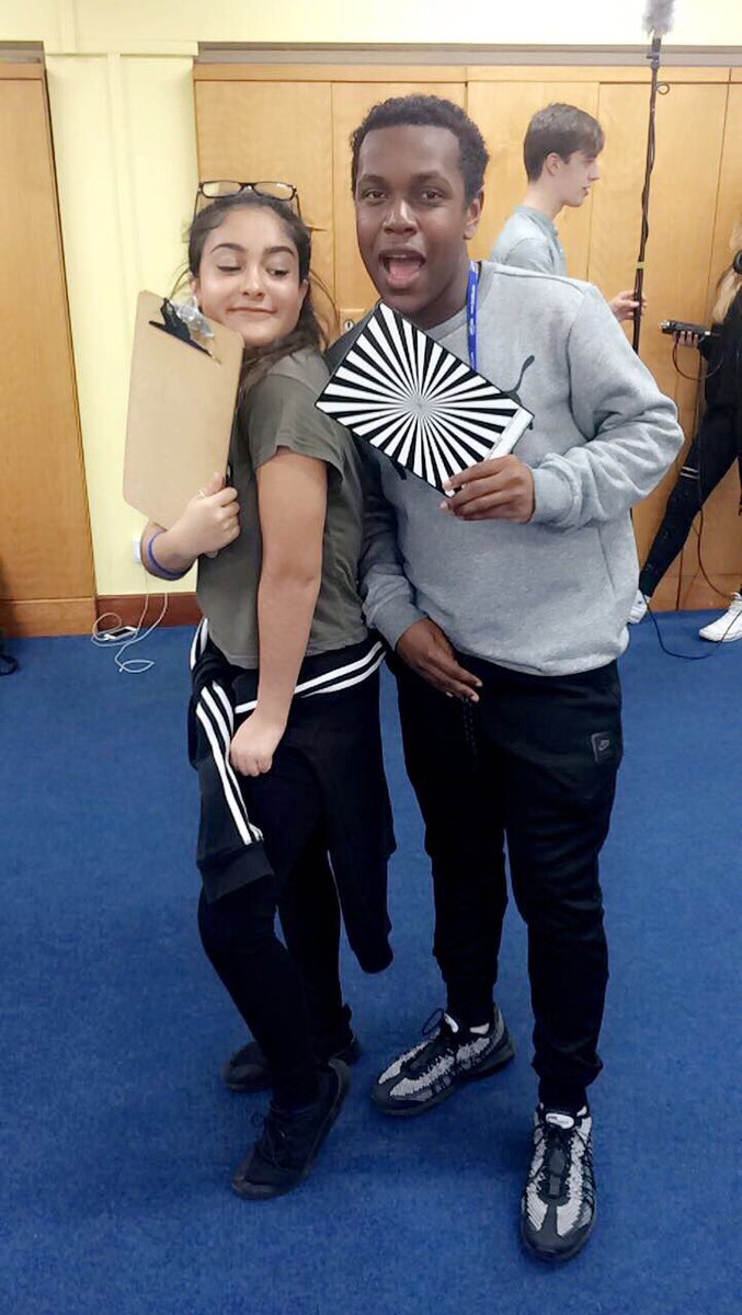 CharlizeHyams's tweet photo. Having the best week with @NYTofGB #Workshop #Filming #HalfTerm #Production #Actor 😀 https://t.co/dtylxSRbu5