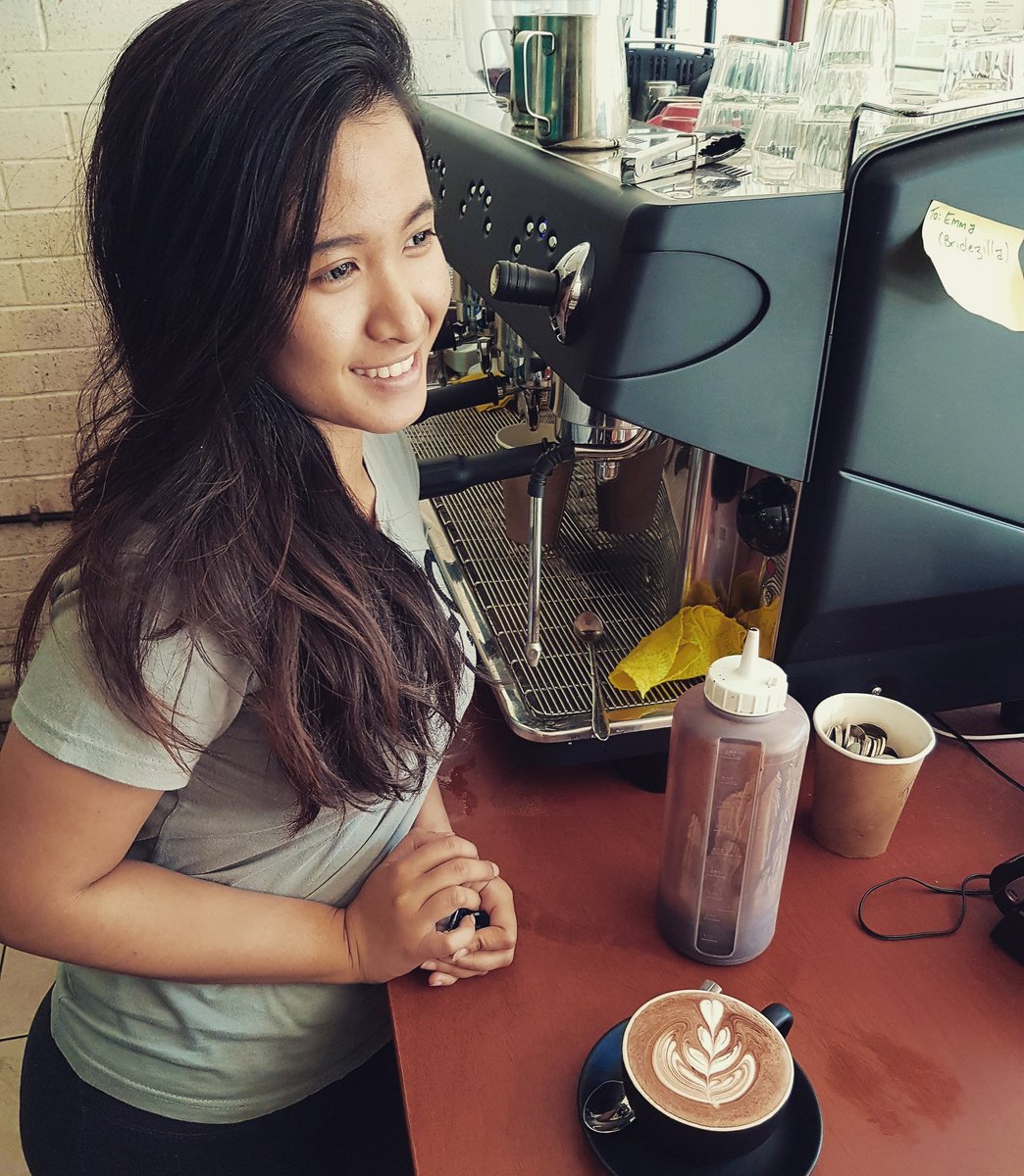 Marelda started our training with zero experience and now is a great barista. Our Social Enterprise changes lives #darcystproject #socent