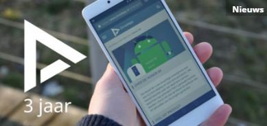 Wij feliciteren <a href="/DroidAppNL/">DroidApp</a> met 3 jaar mooie content!!!! W00P W00P