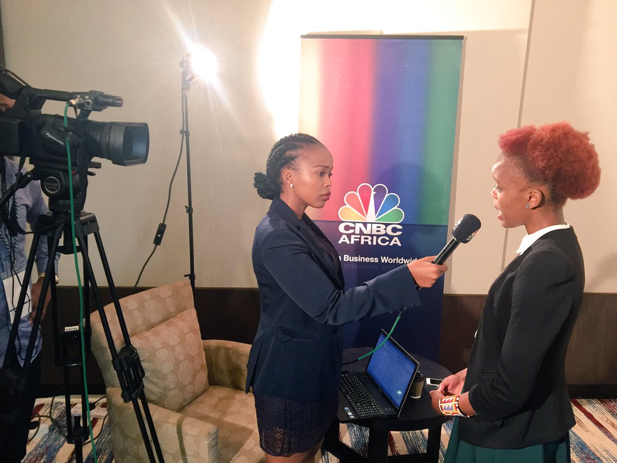 A young dynamic entrepreneur in the agriculture space, Rita <a href="/farmdriveke/">FarmDrive</a> #YAW2017 on <a href="/cnbcafrica/">CNBC Africa</a>