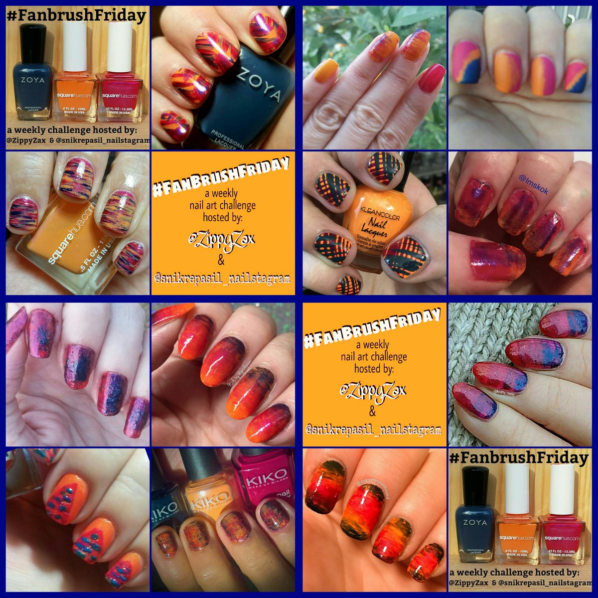 nailstagram's tweet photo. happy #fanbrushfriday #TwitterFamily check out @snikrepasil_nailstagram on #instagram for all the details! #notd #notw #nailart #nailedit https://t.co/d7g9QwEodk
