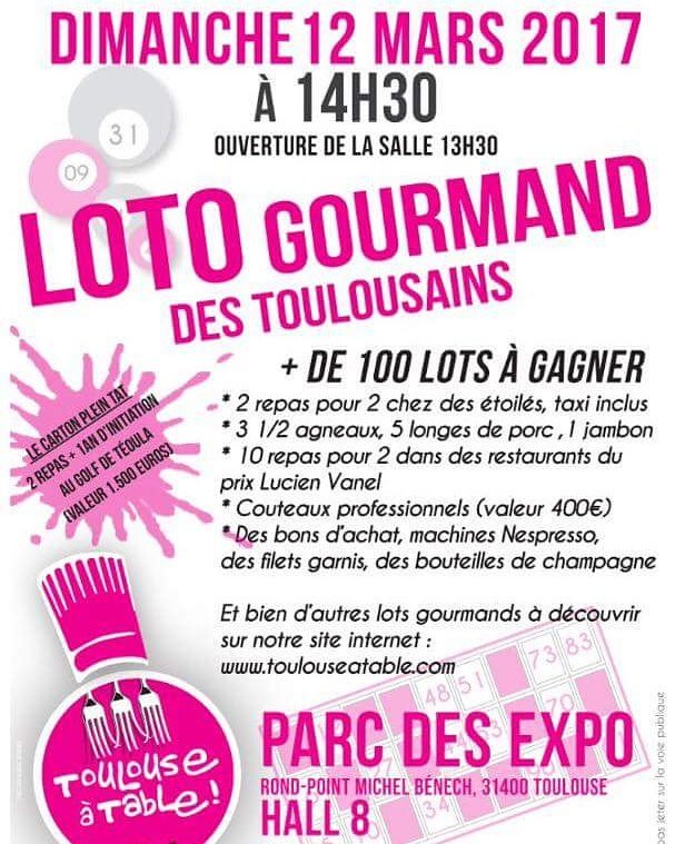 EPICURIENS ! C'EST CADEAU !
Le dimanche 12 mars venez jouer au premier Loto Gourmand de TàT.