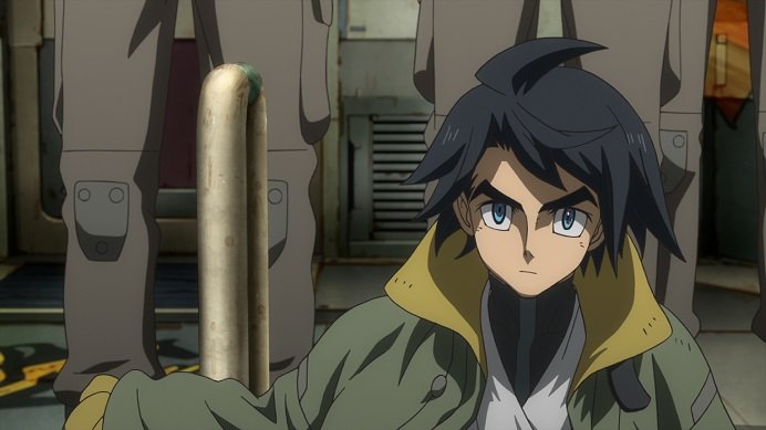 機動戦士ガンダム 鉄血のオルフェンズ Auf Twitter 機動戦士ガンダム 鉄血のオルフェンズ 第44話 魂を手にした男 先行カット紹介 今回のラストです 地球軌道上でアリアンロッド艦隊と対峙することとなった鉄華団 クーデリアが語った 鉄華団が進み始めたあの日