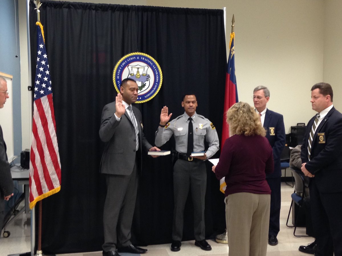 Welcome to the Commission, <a href="/ReidsvillePD/">Reidsville Police</a> Chief Hassell and <a href="/NCSHP/">North Carolina State Highway Patrol</a> COL. McNeill - Honored to have you on board! <a href="/waketechcc/">Wake Tech</a>