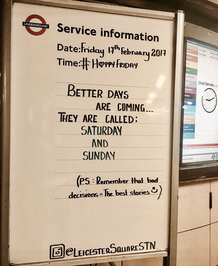 LittleBirdW4's tweet photo. Happy vibes spreading across London today #happyFriday @TfL ♥️🙌🏼 https://t.co/YvlUFe716g