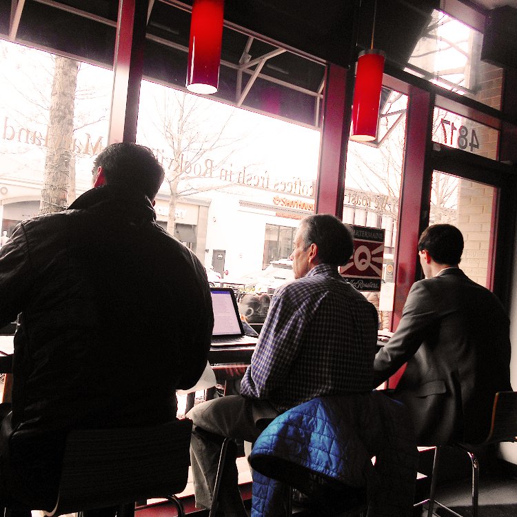 We have Wifi! Order your coffee and pastry of choice to enjoy while you "work-from-home" at one of our cafes. 

:)