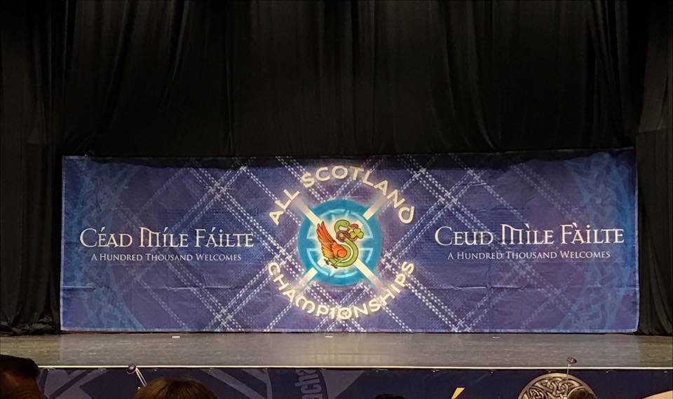 2017 All-Scotland Championships! The stage 😍 #Glasgow #allscots #irishdance