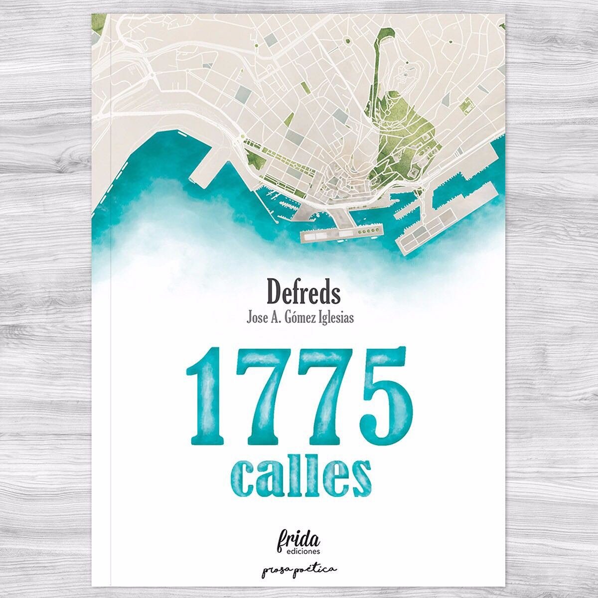 Defreds's tweet photo. Ya os puedo enseñar la preciosa portada de mi tercer libro "1775 calles"
Ilustración de @cristinareinadesign y a cargo @FridaEdiciones https://t.co/3rUs9QZ0i6