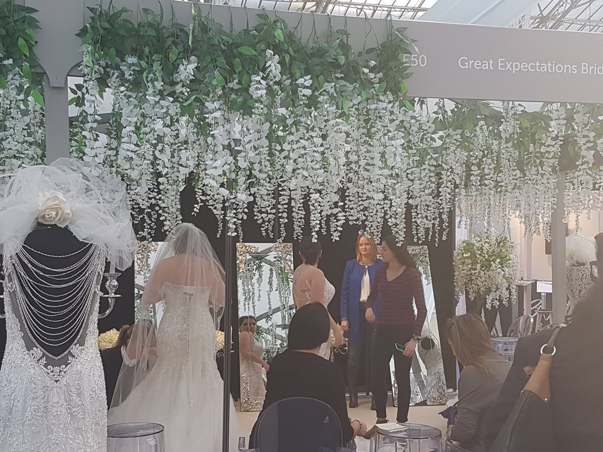 Brides are queueing up to try on <a href="/UKAllureBridals/">Allure Bridals UK</a> dresses on <a href="/gebridal/">Greatexpectations</a> stand E50 <a href="/nationalwedding/">The National Wedding Show</a> today 💕