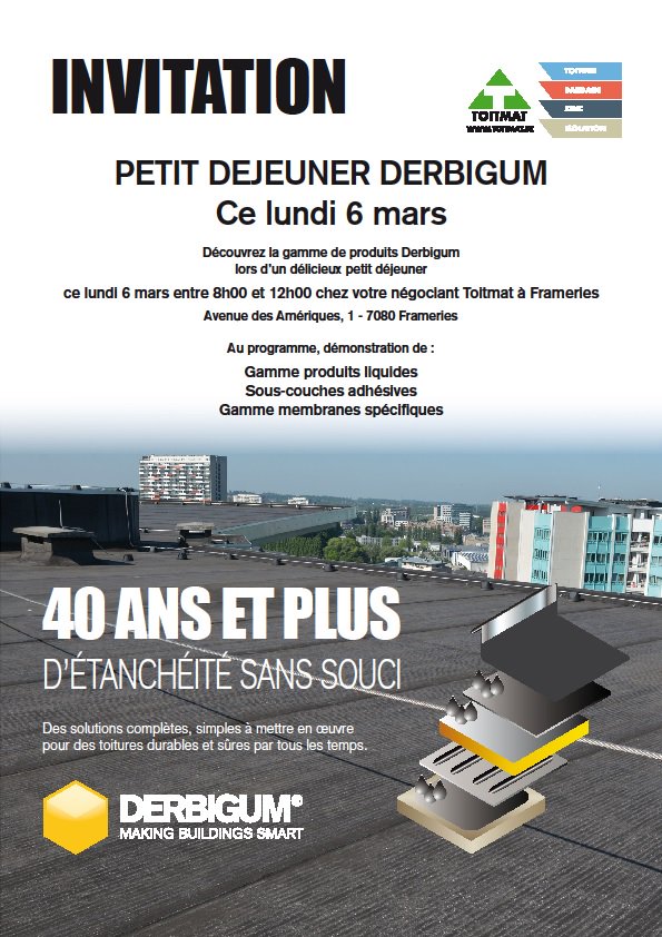 INVITATION PETIT DEJEUNER DERBIGUM TOITMAT ORCQ tinyurl.com/h4nfk8x