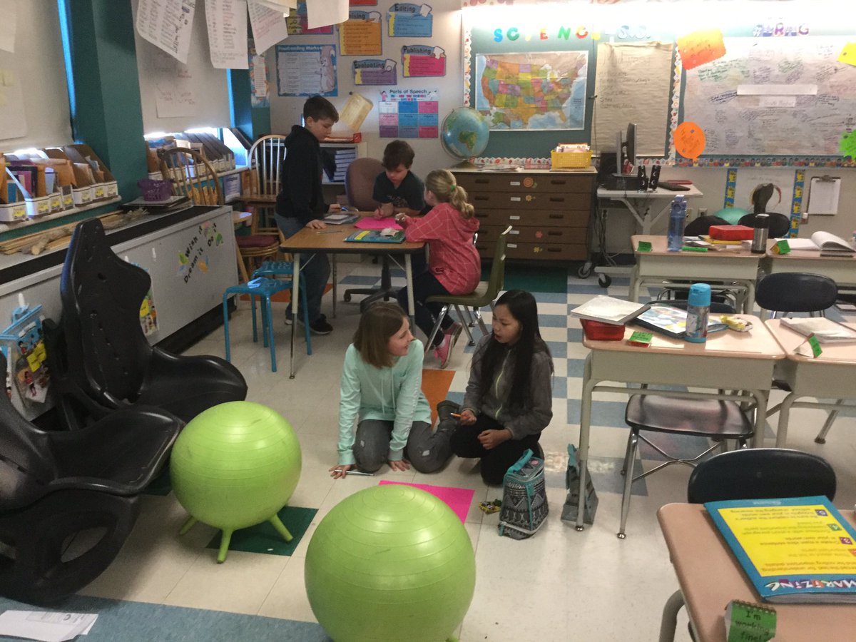 Students build on each other's interpretations. #Growing ideas <a href="/GeetMrs/">Mrs. Gee</a>