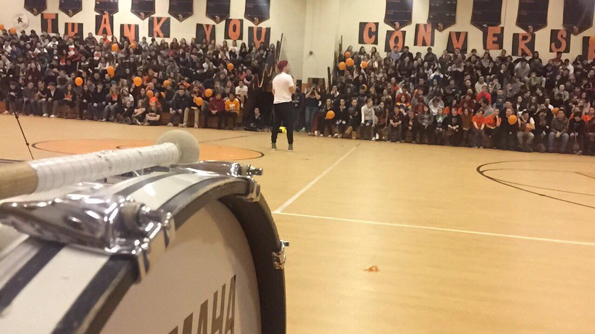 EmilySeifert24's tweet photo. THANK YOU @Converse!! 🎉🎉🎉 the MHS Drumline gives a CHUCK about our community!! #igiveachuck https://t.co/jTHLSAT6uY