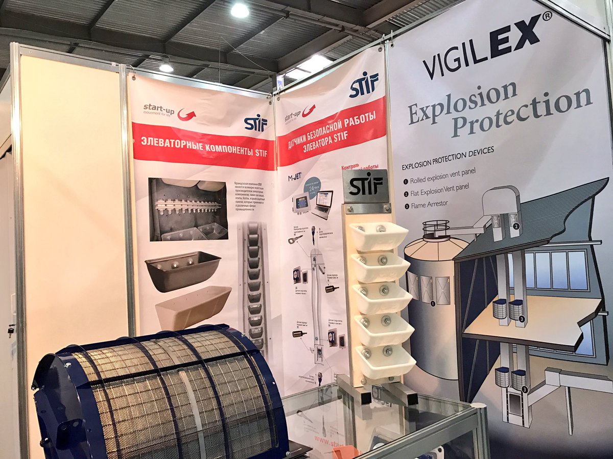 IntlMilling's tweet image. Innovative grain conveying buckets at Stif #GrainTech Kiev