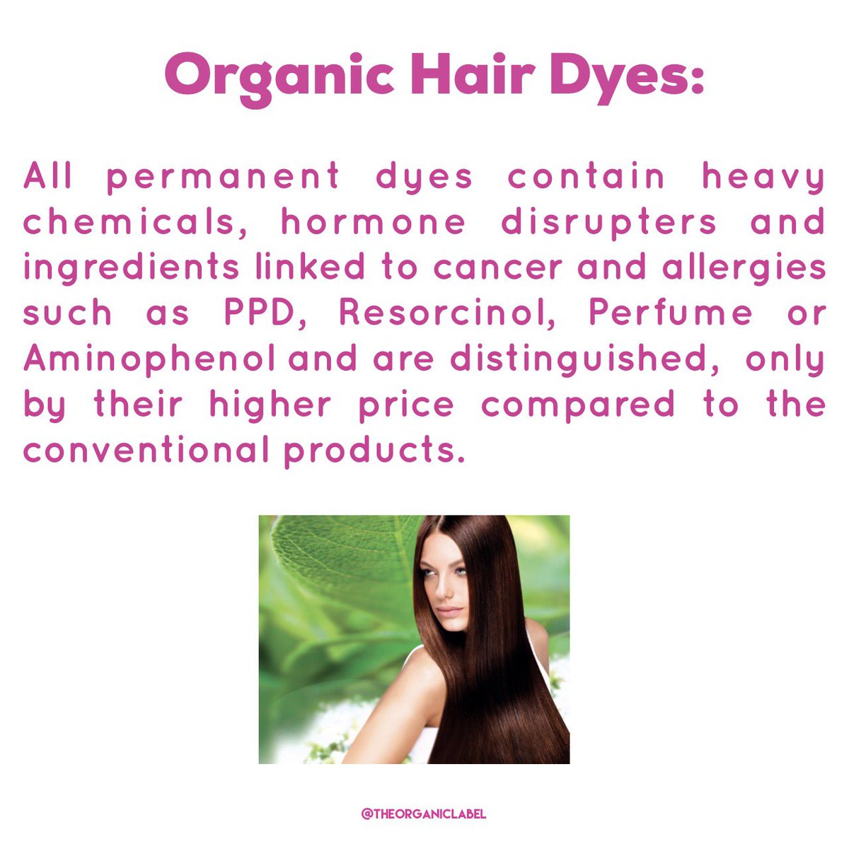 theorganiclabel's tweet photo. Be careful with "organic" permanent hair dyes!!! #greenbeauty #healthblogger #haircare https://t.co/SyXm3StsZ2
