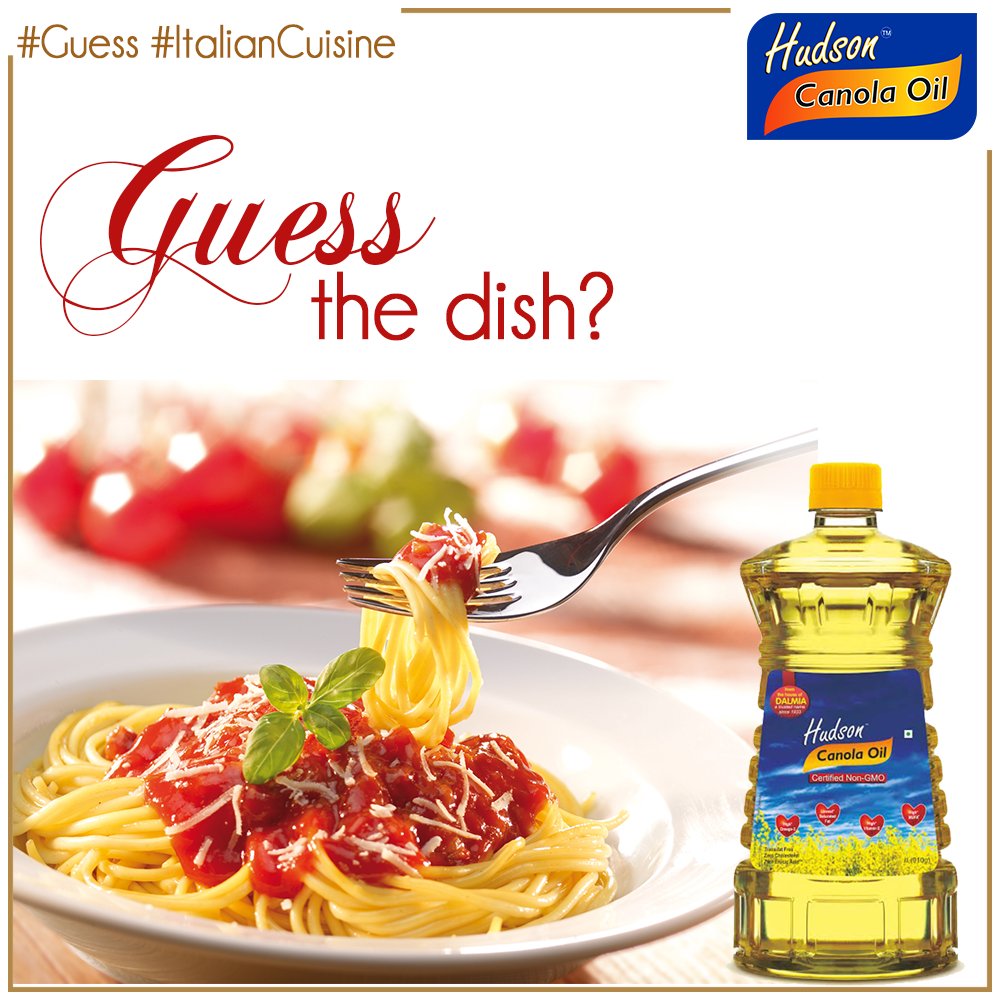 HudsonCanolaOil's tweet image. #HudsonCanolaOil is a #VersatileOil ! This means you may use it for cooking any dish from any cuisine, without compromising on the taste.