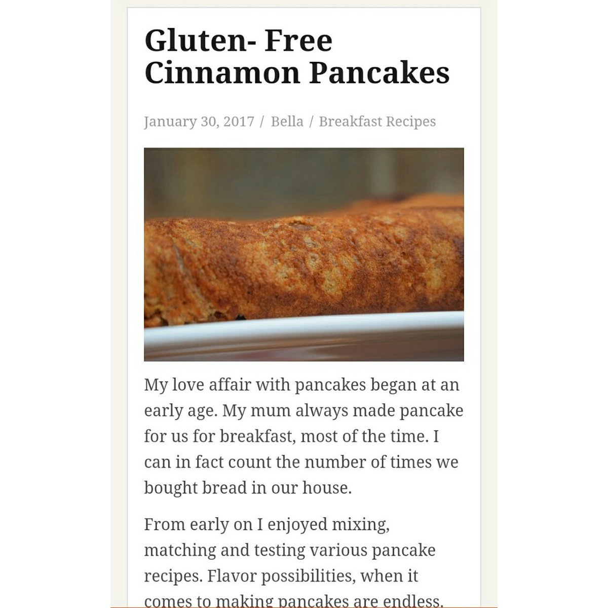 The recipe for the Gluten Free Cinnamon pancakes is out. #kenyanbaker #kenyanfoodblogger #kenyanfoodies #africanfoodblogger #africanblogger