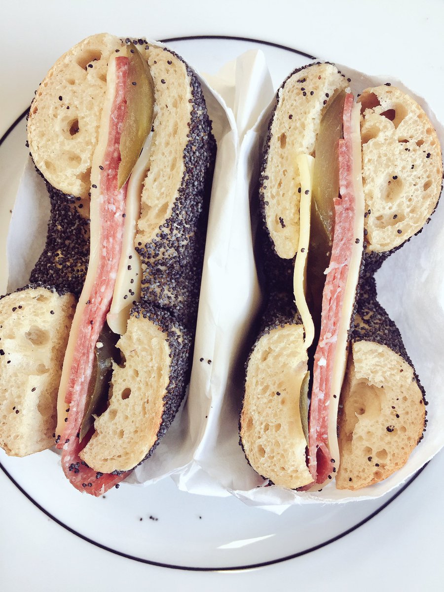 saymorepr's tweet photo. Breakfast courtesy of @bowerybakery 🍴 #breakfastbagel https://t.co/PdiqUotbjI