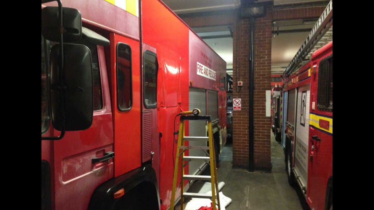 FirehouseNorth1's tweet photo. Incident command unit finished and ready for work, to assist our crews on location work #firehouse #professionalteamwork https://t.co/wOGsHIrvxc