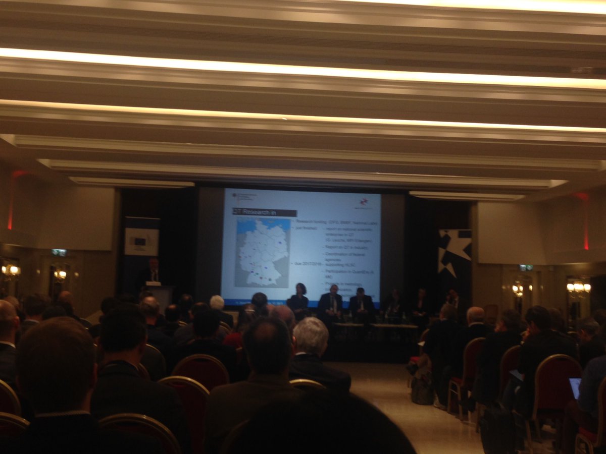 richard_murray6's tweet photo. German government say that quantum technologies could be the next big thing, after industry 4.0 at #Qtflagship summit in Malta https://t.co/CvYMOh9q7s