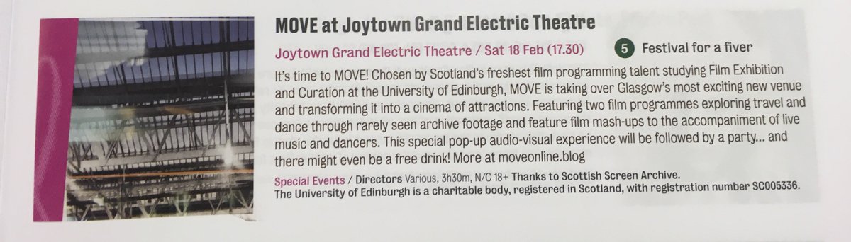 MoveGFF's tweet photo. Have you spotted @MoveGFF in your @glasgowfilmfest programme? Check pg 43! Get tickets at @glasgowfilm @CCA_Glasgow or the door tomorrow! https://t.co/IjOFlV5hvg