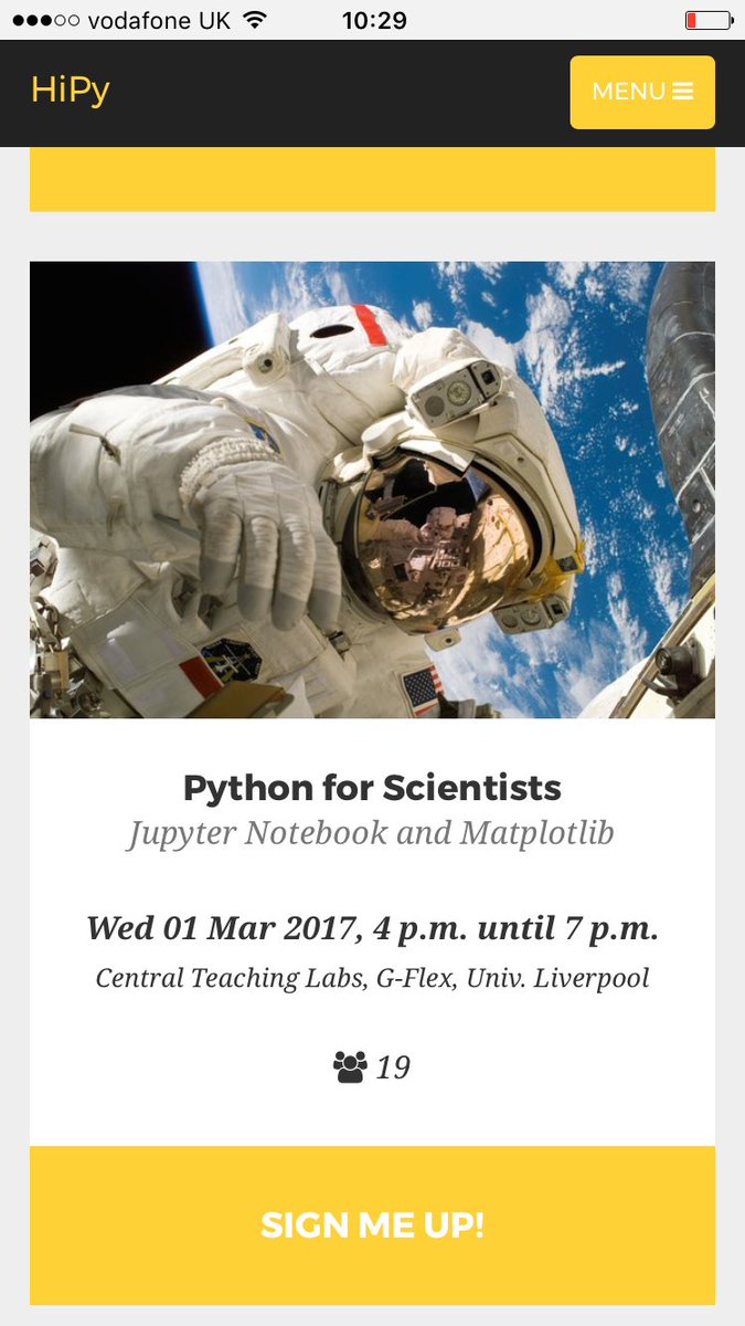 hipyliv's tweet photo. Register for our famous #Py4Sci #Hive now! https://t.co/HsdQYnQGUT 1 March 4-7pm @LivUniCTL https://t.co/6qcmzFUvVt