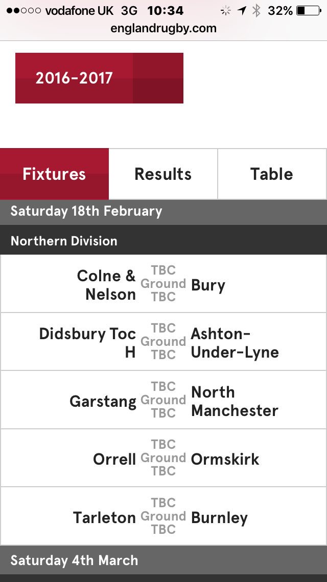 TarletonRugby's tweet photo. @BBCLancsSport @TarletonRugby v @Burnleyrugby 2-15pm ko at Carr Lane #top2clash Lancs North league. #localrugby #grassroots https://t.co/N0IE3vCrsQ