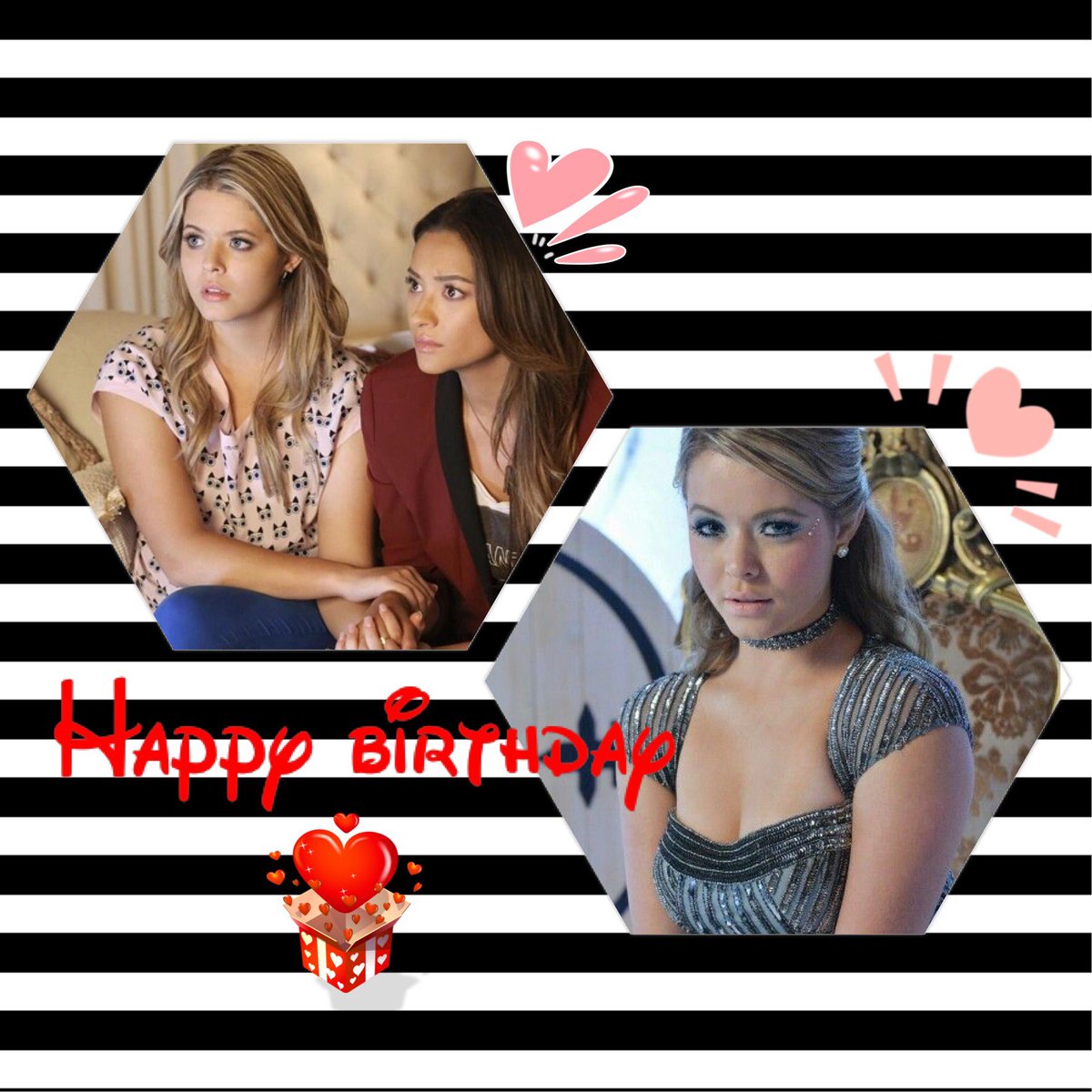 JadedvCur's tweet image. @SashaaPieterse HBD TO YOU #Emison4Ever# 😍