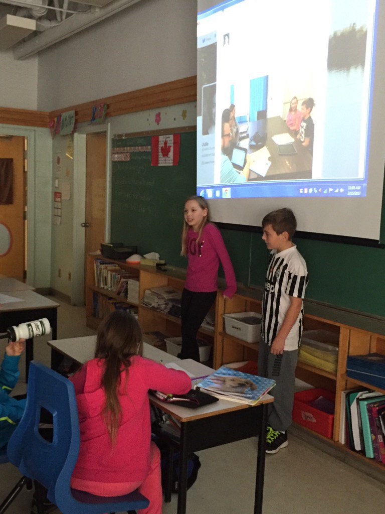 JulieMChouinard's tweet photo. Never let learning stop with you, move it fwd #DLLnetwork presenters sharing learning with @CastorValleyES classmates https://t.co/qNy7S8nUch