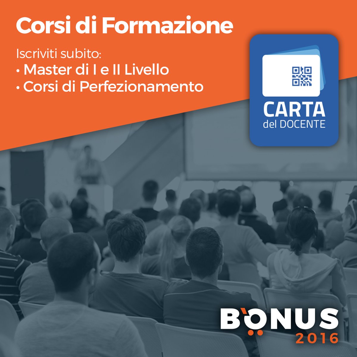 Bonus_2017's tweet image. Vuoi investire il tuo Bonus per la formazione? Su Bonus2016.it gli Enti erogatori sono accreditati presso il #MIUR. #CartadelDocente