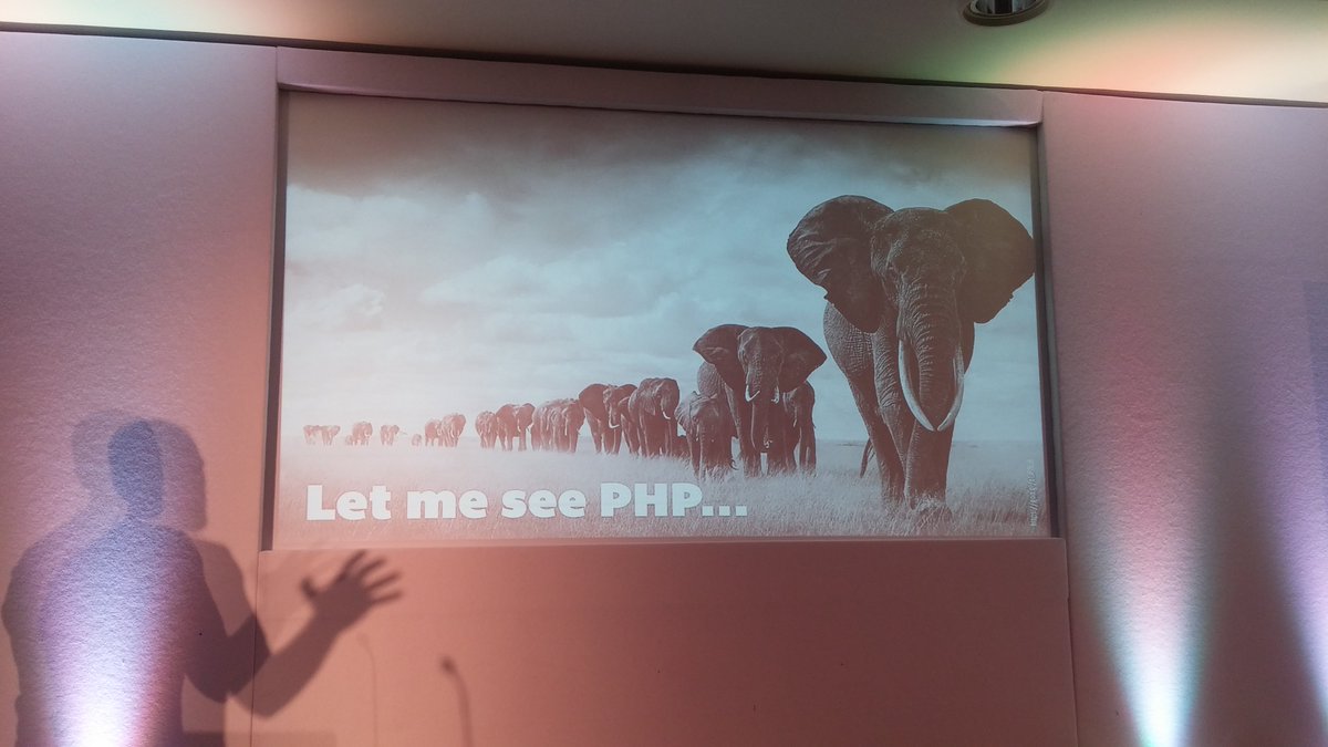 MartinLatiak's tweet image. Enjoying a #jwt talk at #phpuk2017