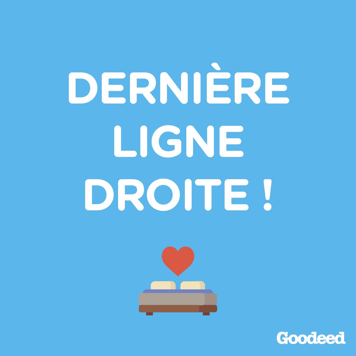 Goodeed's tweet photo. Allez encore un petit effort ;) On compte sur vous ! Au nom de l'Amour :) https://t.co/GyDySVFP5Q #CupiDons https://t.co/LPVtFMS5fp