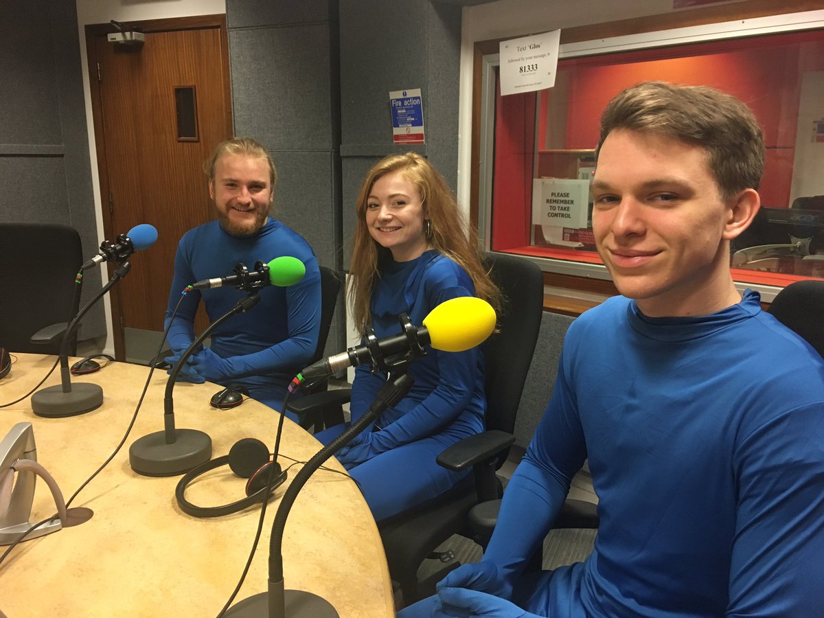 nickyprice's tweet photo. The @TheBlueEscape17 team are back! @BBCGlos https://t.co/0z9CpHvpSv