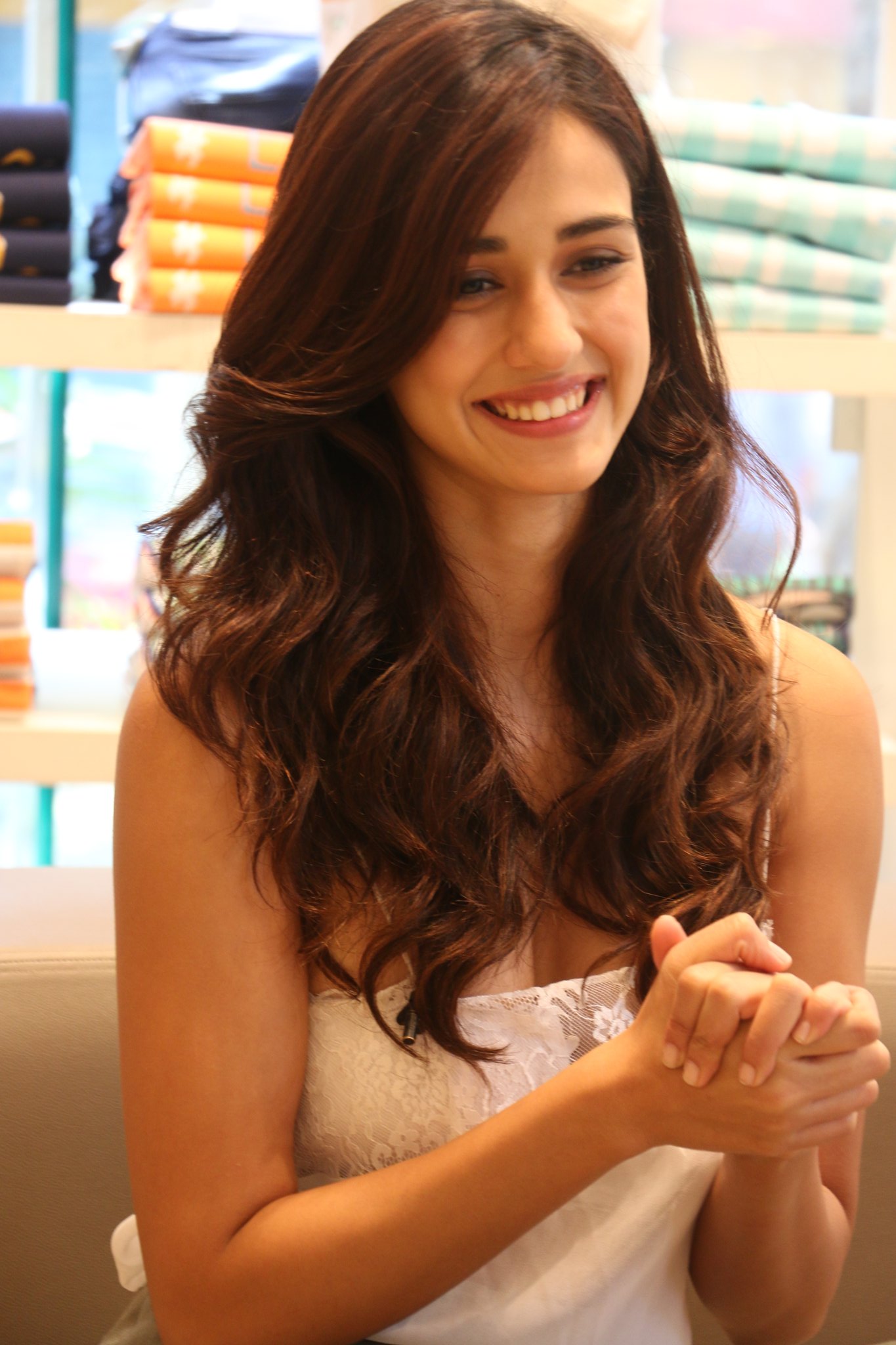 Disha Patani on Twitter: "A #smile is happiness you'll find right under