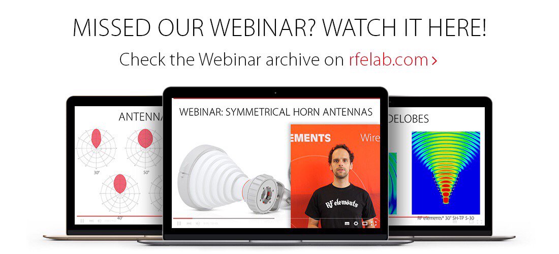 rfelements's tweet photo. Missed our #webinar? Watch it on #RFElab!
https://t.co/eSBEgwBmTp https://t.co/ynViHk3jWz