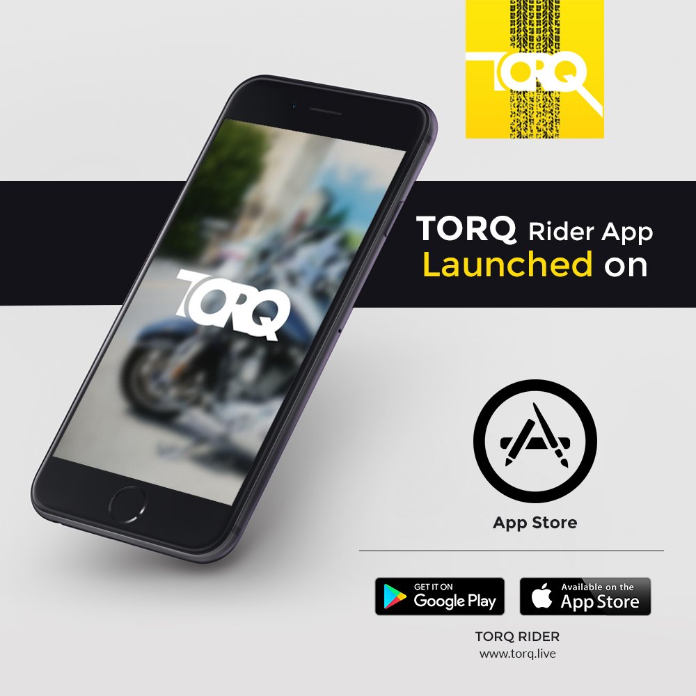 sctechpvtltd's tweet photo. @torqriders App now available on iOS App Store..!https://t.co/wWMD7FO7Ca
#Bikers #Riders #Launch #TorqRiderApp #Bikingcommunity #motorcycle https://t.co/KyinCQDVTc