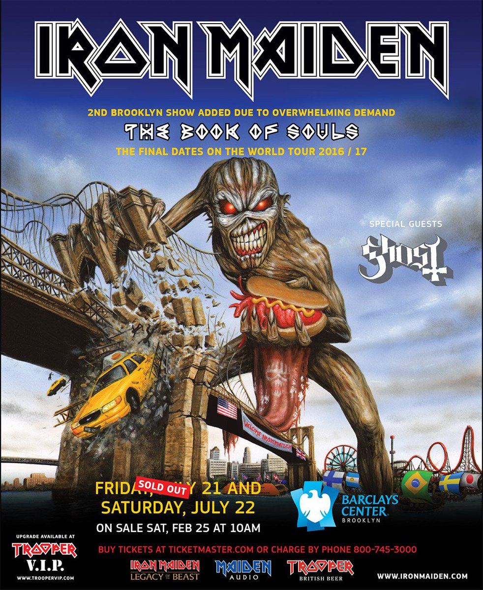 IRON MAIDEN continuará con "The Book of Souls World Tour" en 2017 - Página 2 C43QovkXAAAXUic