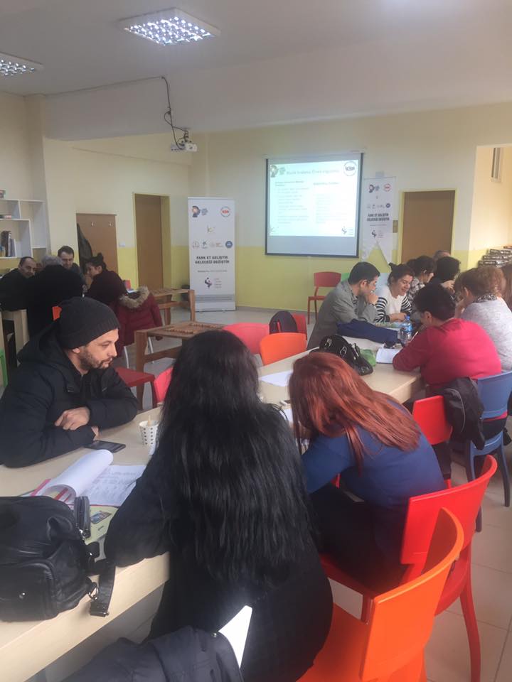 KucukcekmeceRAM's tweet photo. @istkaorgtr desteğiyle yürütülen 'Fark Et Geliştir Geleceği Değiştir' Temel Farkındalık Eğitimleri Sınıf ve Branş Öğretmenleri ile başladı. https://t.co/IiNraerPwi
