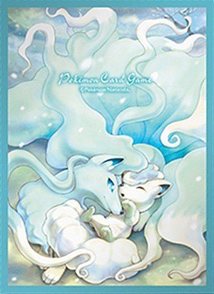 CuppaCyborg's tweet photo. This #Pokemon card sleeve from the Pokemon Center is adorable <3 #AlolaNinetails #AlolaVulpix https://t.co/H3RaOmz3bU