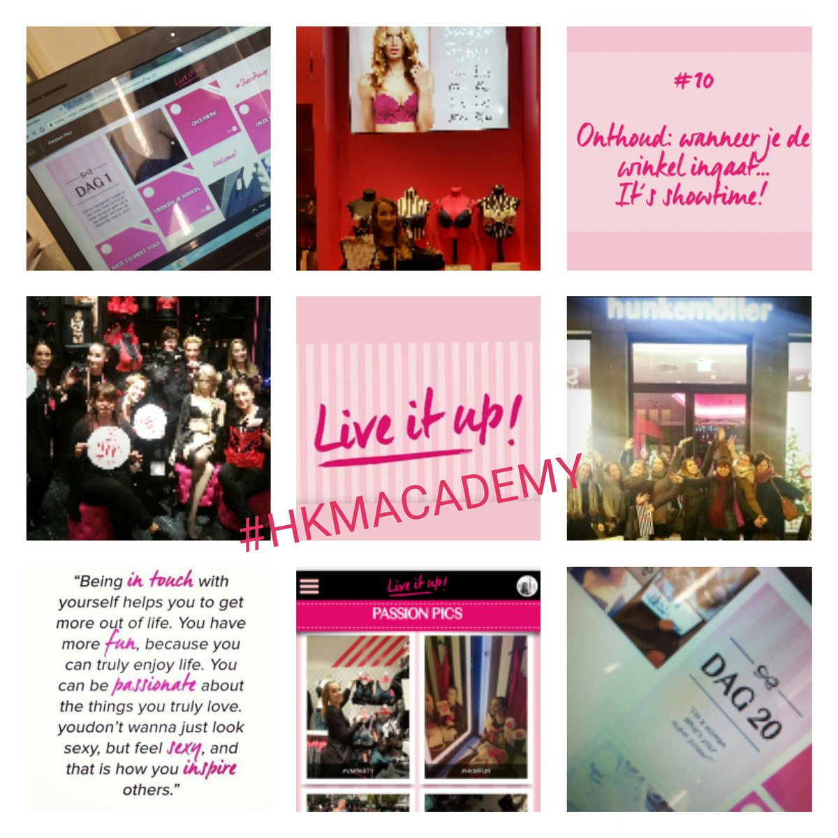 Completed #LiveItUp!  A special thanks to my buddy <a href="/AnoekHonee/">Anoek Honee</a> and my other colleagues #HKMacademy #LiveItUp #Hunkemoller  #Sherosmestreech