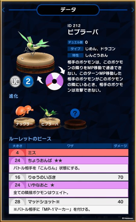 ポケモンコマスター 公式ツイッター 相手プレイヤーに Uc ビブラーバがいるときは要注意 特性 しんどうおん によって ビブラーバの隣をフィギュアは通過できません また 自分から Uc ビブラーバに攻撃できないので気を付けよう ポケモンコ ポケモンコマスター 公式ツイッター 相手プレイヤーに Uc ビブラーバがいるときは要注意 特性 しんどうおん によって ビブラーバの隣をフィギュアは通過できません また 自分から Uc ビブラーバに攻撃できないので気を付けよう ポケモンコ