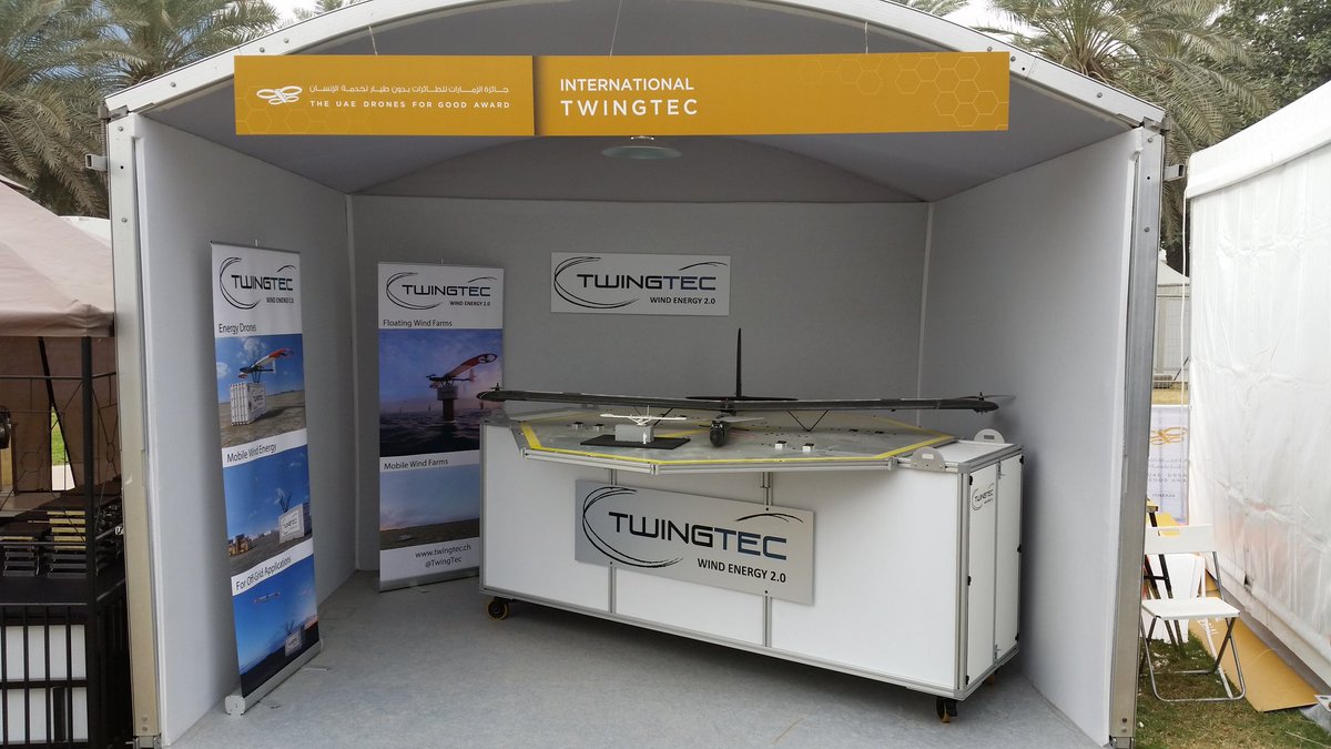 TwingTec's tweet photo. UAE DRONES FOR GOOD AWARDS - come check out the Energy Drone! Or the live stream on YouTube! #dronesforgood #energydrone #twingtec #uaeA4G https://t.co/onkRBfZs17