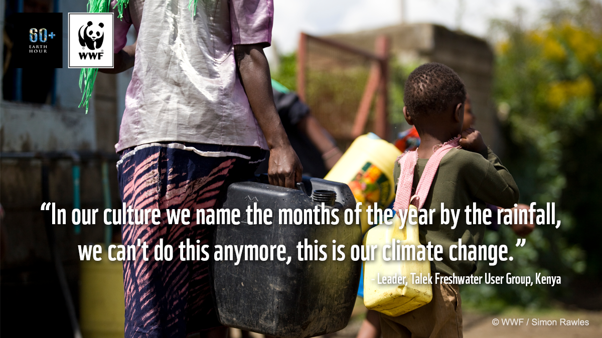 From droughts to food insecurity, #ClimateChange is no longer a distant threat for millions of people. RT to show u support #ClimateAction!