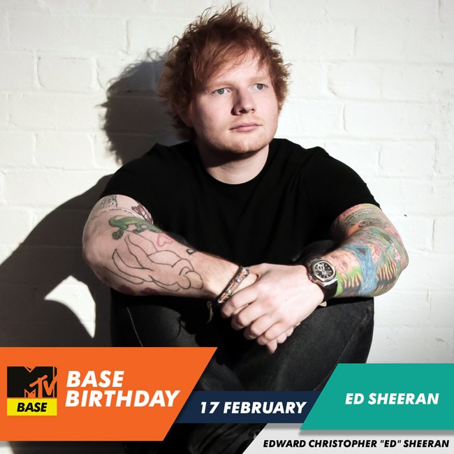  | is a year older today Happy birthday What\s your fav Ed Sheeran track? 