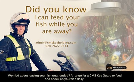 CMSKeyholding's tweet photo. The client grew concerned for his #tropicalfish #aquarium and finally agreed that we should attend.#peaceofmind https://t.co/RMIaup7Tqr https://t.co/AWRXFQCB8t
