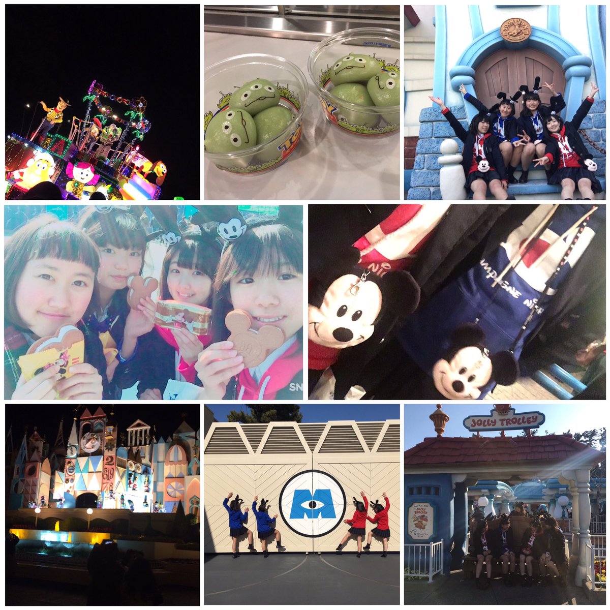 27_aoba's tweet photo. 昨日、4人でオズワルドDisney行って来た！！
お揃いのトレーナーも着れて去年も行ったけど、たくさん写真撮ったり食べたり満喫できた！🌟🌟
みんなありがとう☺☺
ビックサンダーもスペースも乗れて本当に楽しかった😆💕🎉
また行こうね！ https://t.co/gQv9YfBygR