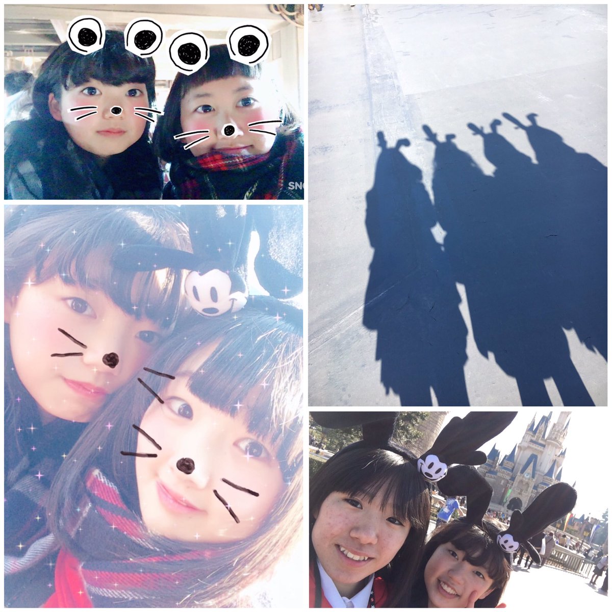 27_aoba's tweet photo. 昨日、4人でオズワルドDisney行って来た！！
お揃いのトレーナーも着れて去年も行ったけど、たくさん写真撮ったり食べたり満喫できた！🌟🌟
みんなありがとう☺☺
ビックサンダーもスペースも乗れて本当に楽しかった😆💕🎉
また行こうね！ https://t.co/gQv9YfBygR