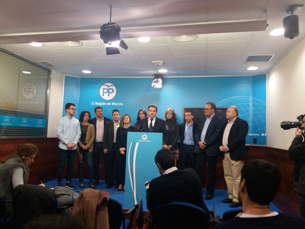<a href="/PPRMurcia/">PP Región de Murcia</a>  presenta su congreso del 18 de marzo.
Trabaja sobre cuatro ponencias: reglamento, economía, política social y agua